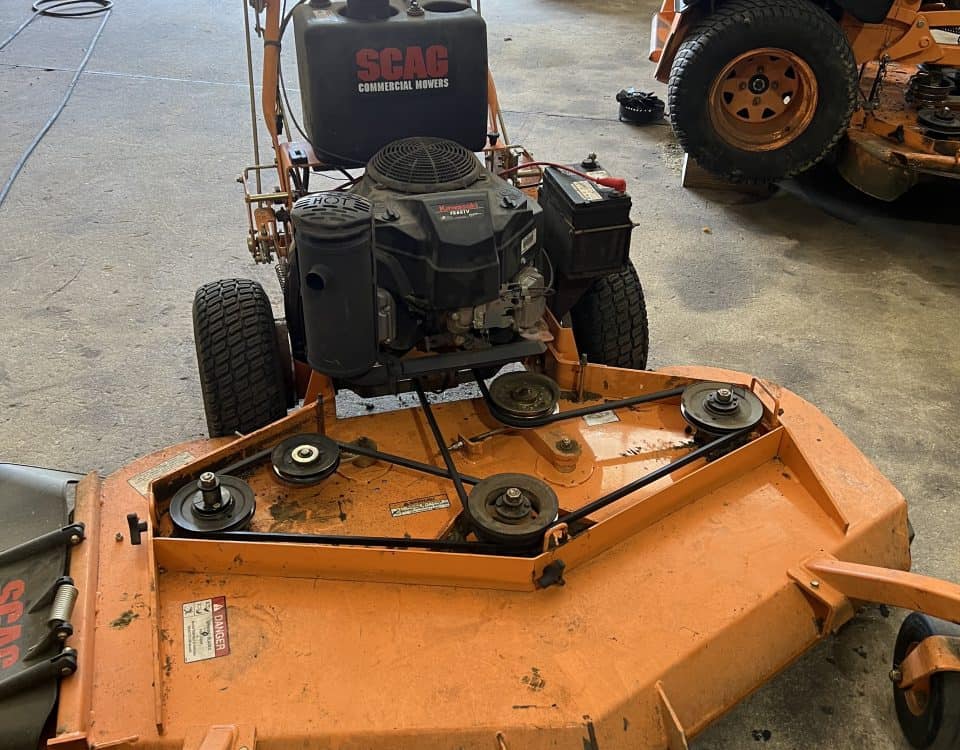 Scag Deck Belt & Spindle Replacement