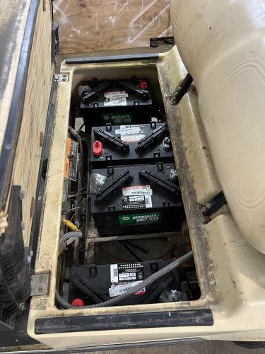 Club Car Golf Cart Repair Battery Replacement