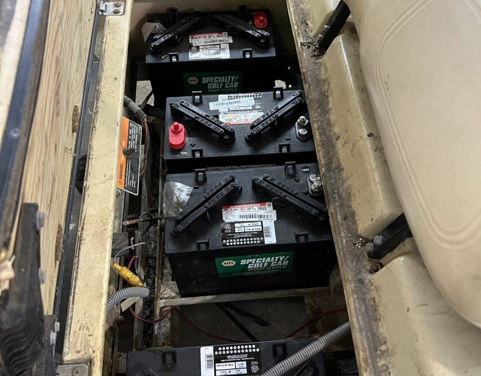 Club Car Golf Cart Repair Battery Replacement