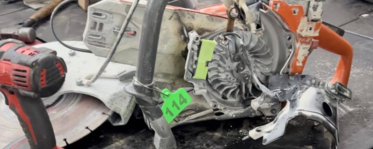 Husqvarna K770 Saw Repair