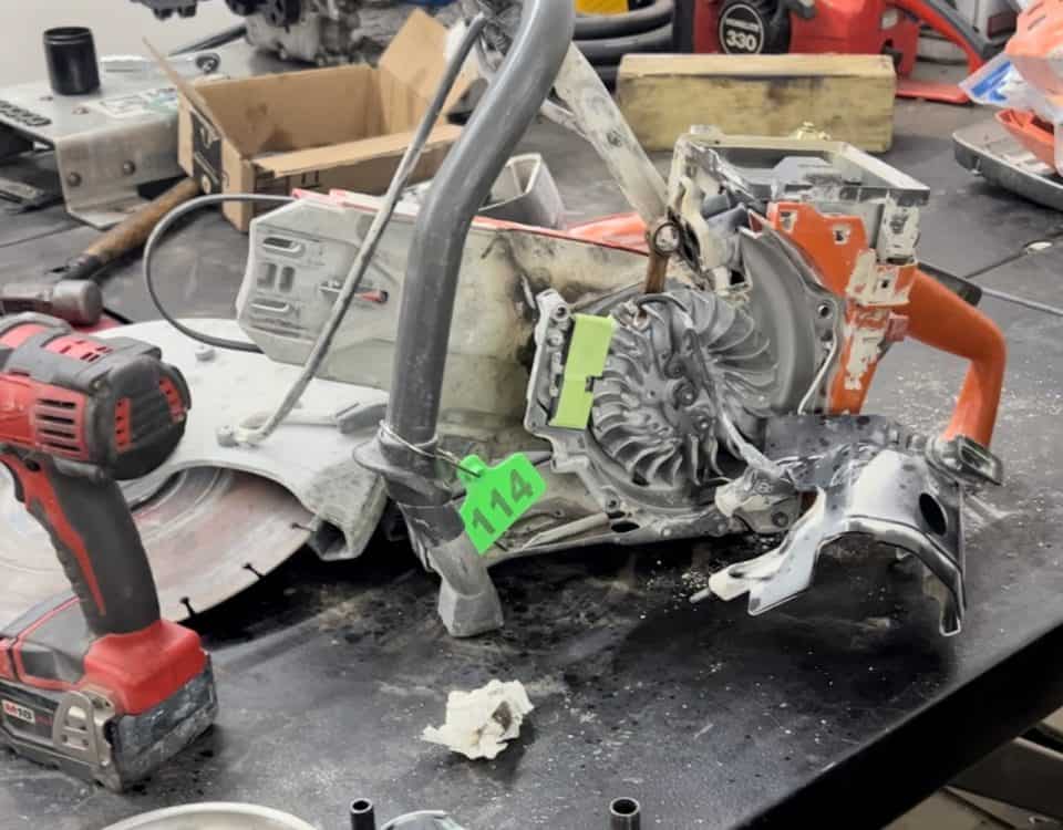 Husqvarna K770 Saw Repair
